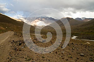 The andes, Cajon del Maipo