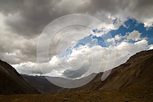 The andes, Cajon del Maipo