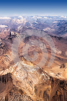 The Andes in Chile photo