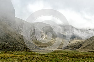 The Andes in Ecuador photo