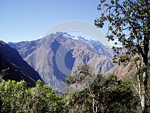 Andes on the Inca Trail