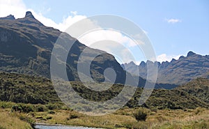 Andes Mountains Chingaza National Park Colombia photo