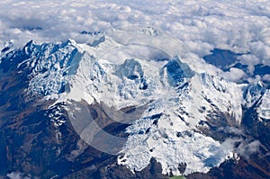 Andes Mountains in Peru