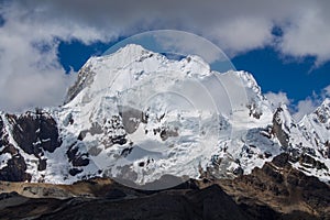 Andes mountains of South America in Peru