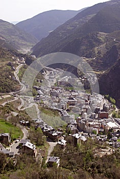 Andorra from bird flight #2