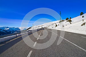 Andorra Grandvalira sector road Pyrenees