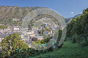 Andorra la Vella panoramic views