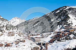 Andorra winter resort Granvalira
