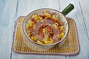 Andouille Sausage Macaroni Cheese