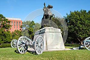 The Andrew Jackson statue at Lafayette Park in Washington D.C.