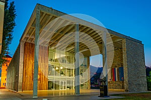 The andric institute in Andricgrad, Visegrad, Bosnia and Herzego