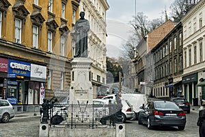 Andrija Kacic Miocic moument in Zagreb