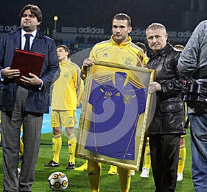 Andriy Shevchenko of Ukraine