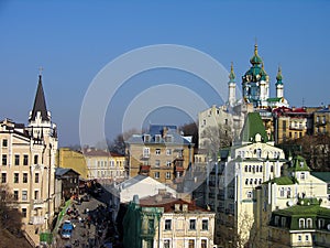 Andriyivsky uzviz, Kyiv, Ukraine