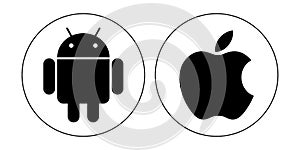 Android apple icons