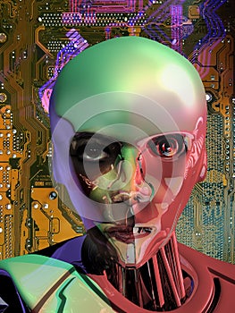 Android close to human  Intelligence photo