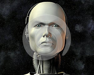 Android, cybernetic intelligence photo