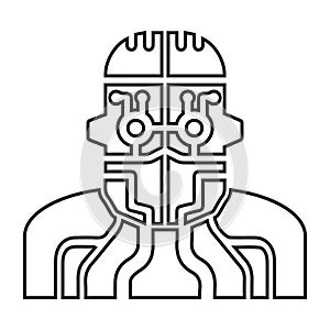 Android, cybernetics icon