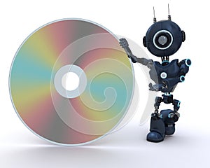 Android with DVD Disc