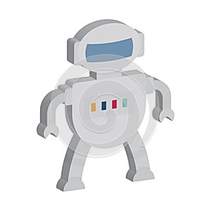 Android  Isometric vector icon which can easily modify or edit photo