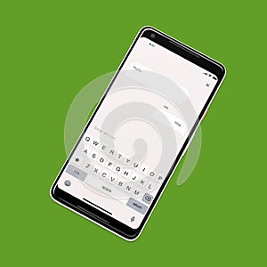 Android Mockup Personal Chat mobile
