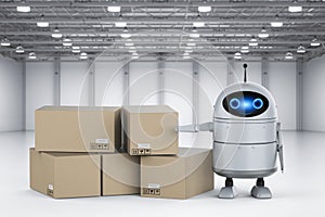 Android robot warehouse