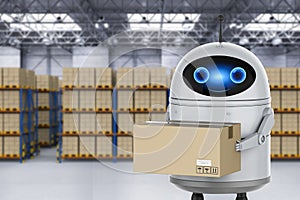 Android robot warehouse