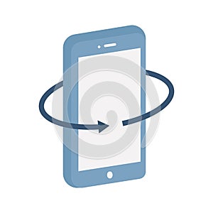 Android technology  Flat inside vector icon which can easily modify or edit