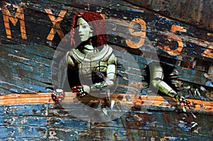 Androids traffic photo