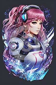 Andromeda Legends: Unforgettable AI Anime Character Art