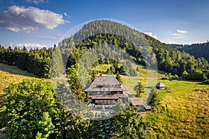 Andrzejowka PTTK mountain in Suche Mountains