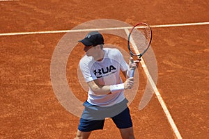 Andy Murray at the practice. Madrid Open 2017.