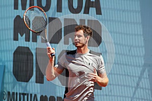 Andy Murray practice at Madrid Open 2015.