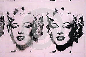 Andy Warhol, Marilyn Monroe in black and white
