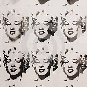 Andy Warhol, Marilyn Monroe in black and white, Moderna Museet