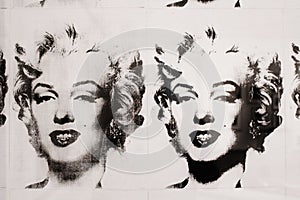 Andy Warhol, Marilyn Monroe in black and white, Moderna Museet