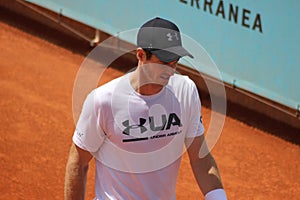 Andy Murray at Madrid Open 2017.