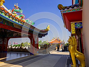 Anek Kusala Sala Chinese Temple, Pattaya, Thailand