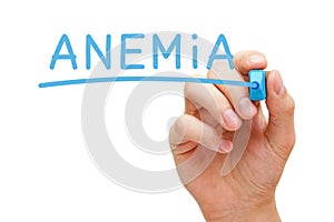 Anemia Blue Marker photo