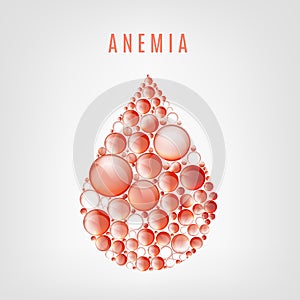 Anemia and Hemophilia concept