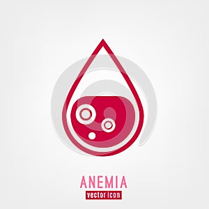 Anemia and Hemophilia icon