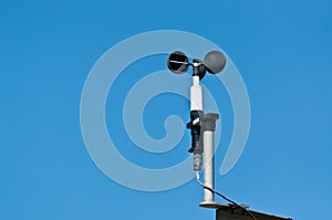 Anemometer at a Weather Station