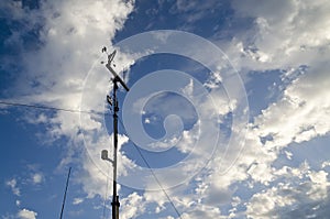 Anemometer and wind vane