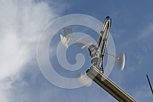 Anemometer and wind vane