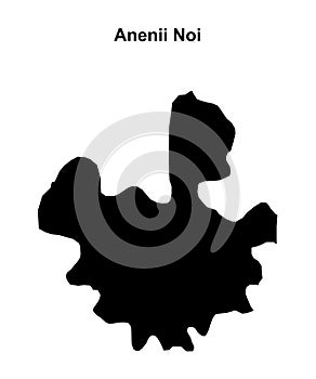 Anenii Noi outline map