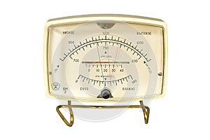 Aneroid barometer hygrometer thermometer photo