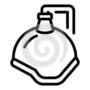 Anesthesia equipment icon, outline style