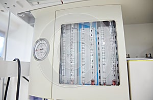 Anesthesia machine at hospital operating room