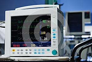 Anesthesia monitor description photo