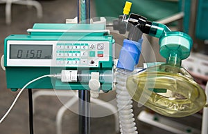 Anesthesiologist's working tools